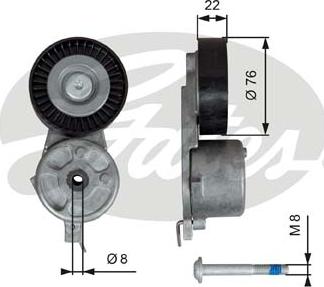 Gates T39141 - Intinzator curea, curea distributie aaoparts.ro