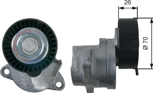 GATES T39164 - Rola ghidare / conducere, curea transmisie aaoparts.ro