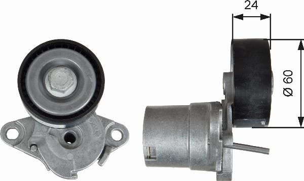 GATES T39272 - Intinzator curea, curea distributie aaoparts.ro