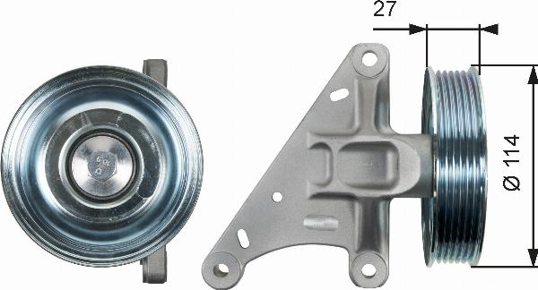 GATES T36429 - Rola ghidare / conducere, curea transmisie aaoparts.ro