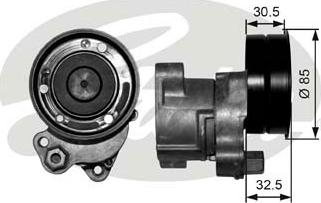 Gates T38572 - Intinzator curea, curea distributie aaoparts.ro