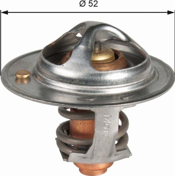 GATES TH48682G1 - Termostat,lichid racire aaoparts.ro