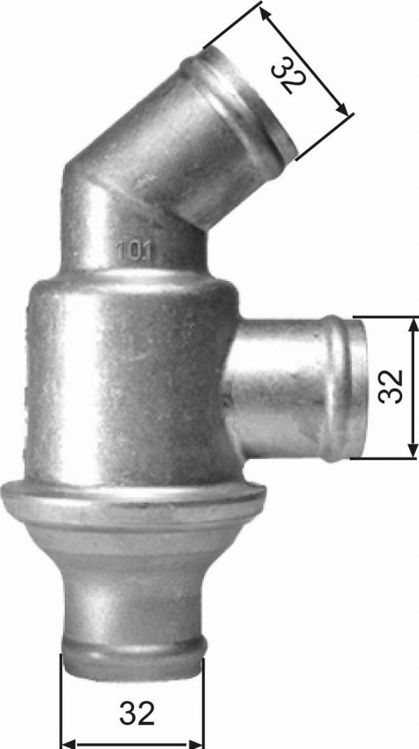 GATES TH01782 - Termostat,lichid racire aaoparts.ro
