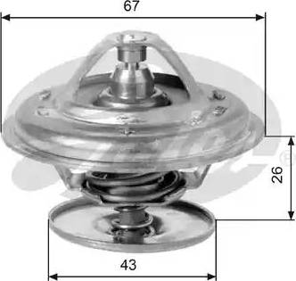 GATES TH11883G1 - Termostat,lichid racire aaoparts.ro