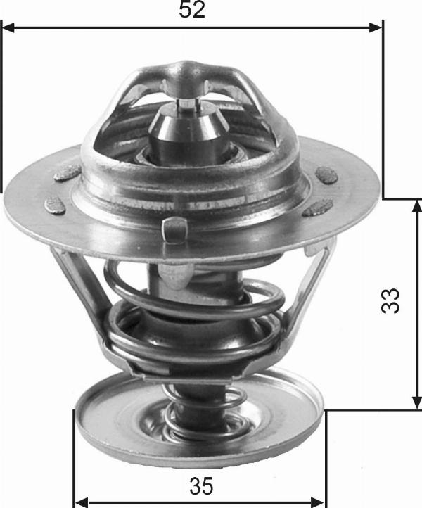 GATES TH12592G1 - Termostat,lichid racire aaoparts.ro