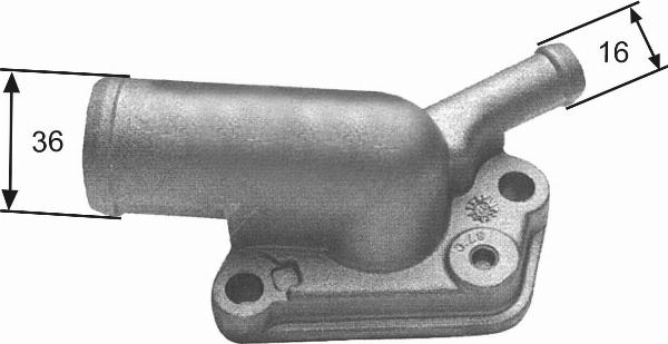 GATES TH12087G1 - Termostat,lichid racire aaoparts.ro