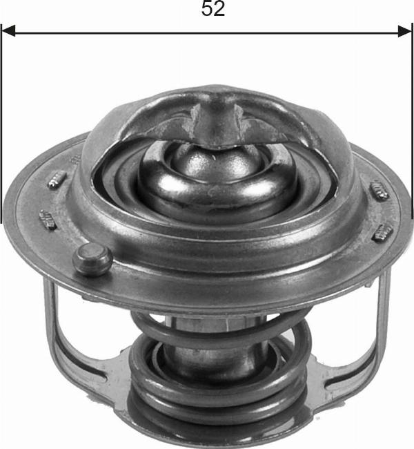 GATES TH35682G1 - Termostat,lichid racire aaoparts.ro