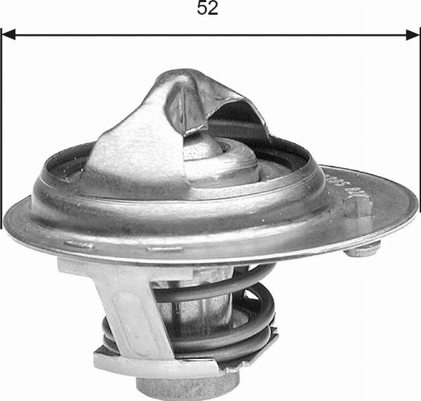 GATES TH30188G1 - Termostat,lichid racire aaoparts.ro
