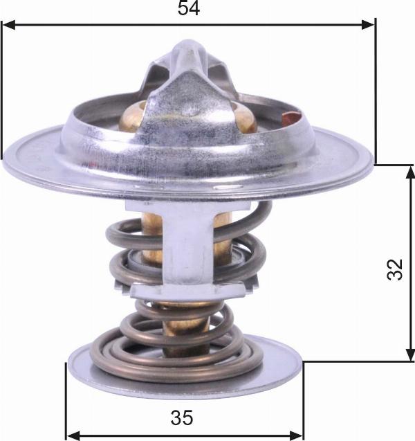 GATES TH26590G1 - Termostat,lichid racire aaoparts.ro
