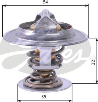 Gates TH26590G1 - Termostat,lichid racire aaoparts.ro