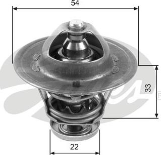 GATES TH22285G1 - Termostat,lichid racire aaoparts.ro