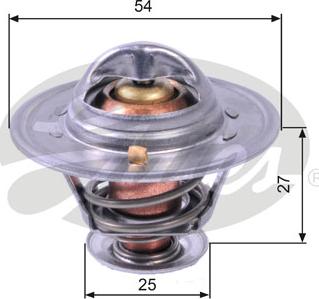 GATES TH22782G1 - Termostat,lichid racire aaoparts.ro