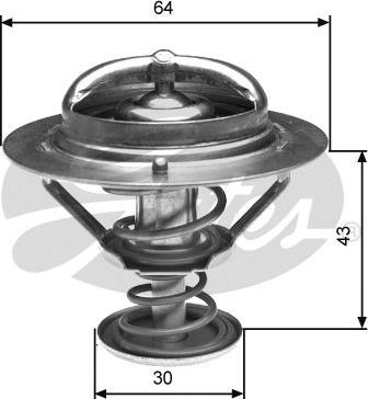 GATES TH27088G1 - Termostat,lichid racire aaoparts.ro