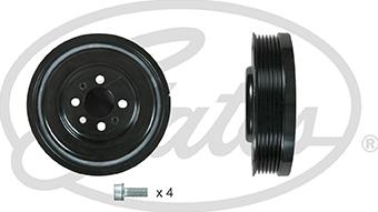 GATES TVD1184A - Fulie curea, arbore cotit aaoparts.ro