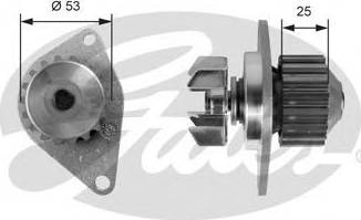 Gates Z80654 - Pompa apa aaoparts.ro