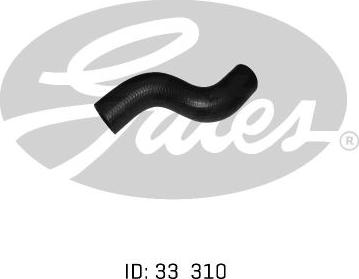 GATES 05-0550 - Furtun radiator aaoparts.ro