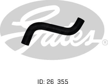 GATES 05-0515 - Furtun radiator aaoparts.ro