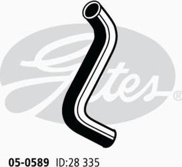 GATES 05-0589 - Furtun radiator aaoparts.ro