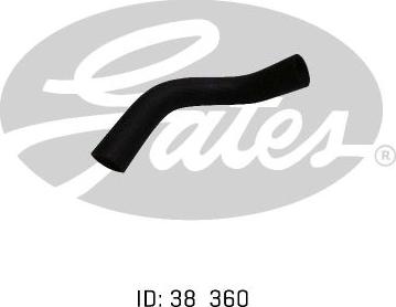 GATES 05-0075 - Furtun radiator aaoparts.ro