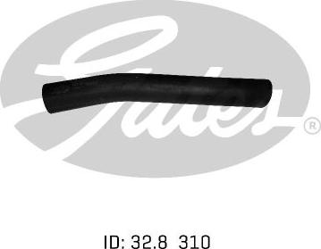 GATES 05-0852 - Furtun radiator aaoparts.ro