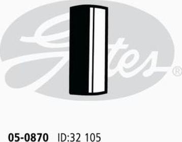 GATES 05-0870 - Furtun radiator aaoparts.ro
