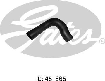 GATES 05-0298 - Furtun radiator aaoparts.ro