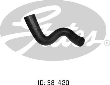 GATES 05-0297 - Furtun radiator aaoparts.ro