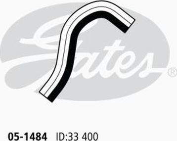GATES 05-1484 - Furtun radiator aaoparts.ro