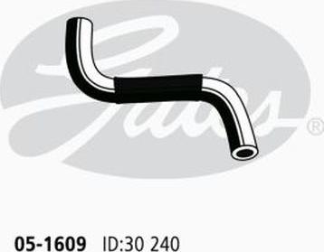 GATES 05-1609 - Furtun radiator aaoparts.ro