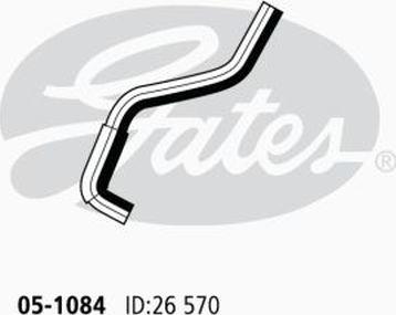 GATES 05-1084 - Furtun radiator aaoparts.ro