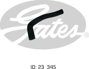 GATES 02-0988 - Furtun radiator aaoparts.ro