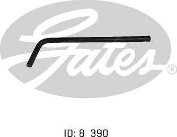 GATES 02-0407 - Furtun radiator aaoparts.ro