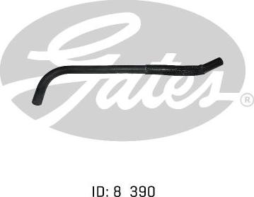 GATES 02-0555 - Furtun radiator aaoparts.ro