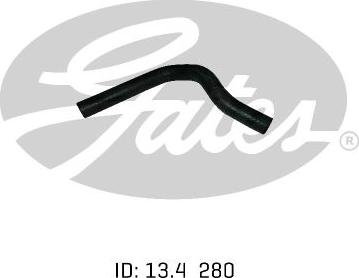 GATES 02-0506 - Furtun radiator aaoparts.ro