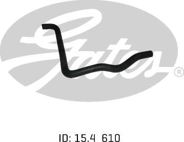 GATES 02-0576 - Furtun radiator aaoparts.ro