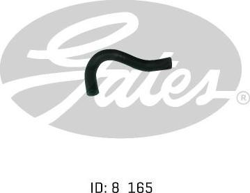 GATES 02-0571 - Furtun radiator aaoparts.ro