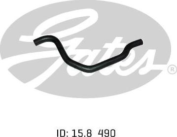 GATES 02-0577 - Furtun radiator aaoparts.ro