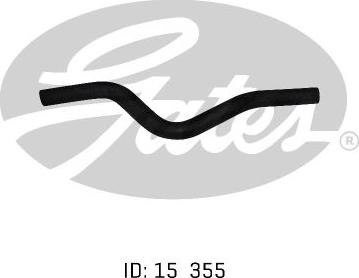 GATES 02-0018 - Furtun radiator aaoparts.ro