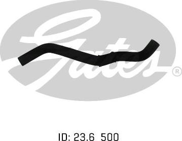 GATES 02-0188 - Furtun radiator aaoparts.ro