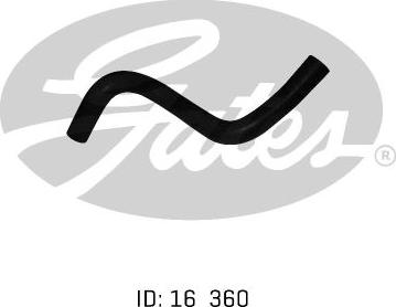 GATES 02-0139 - Furtun radiator aaoparts.ro