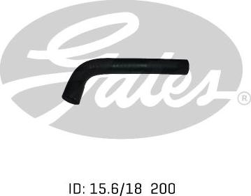 GATES 02-0825 - Furtun radiator aaoparts.ro