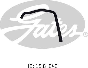 GATES 02-0793 - Furtun radiator aaoparts.ro