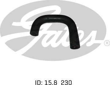 GATES 02-0780 - Furtun radiator aaoparts.ro