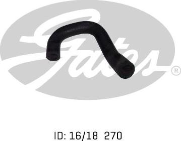 GATES 02-0782 - Furtun radiator aaoparts.ro