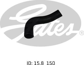 GATES 02-0779 - Furtun radiator aaoparts.ro