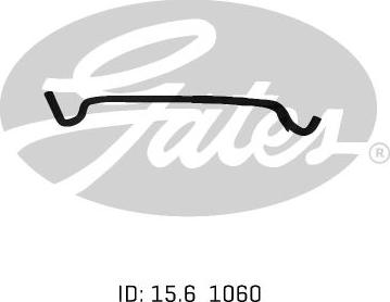 GATES 02-1158 - Furtun radiator aaoparts.ro