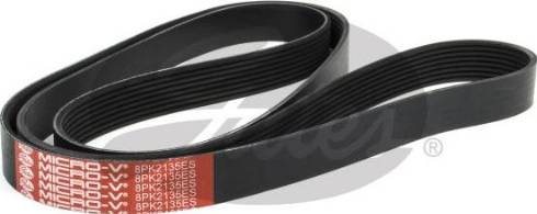 GATES 8PK2135ES - Curea transmisie cu caneluri aaoparts.ro