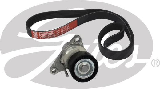 GATES AK016PK1050 - Set curea transmisie cu caneluri aaoparts.ro