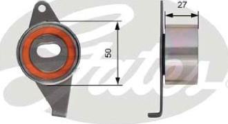 GATES T41245 - Rola intinzator,curea distributie aaoparts.ro