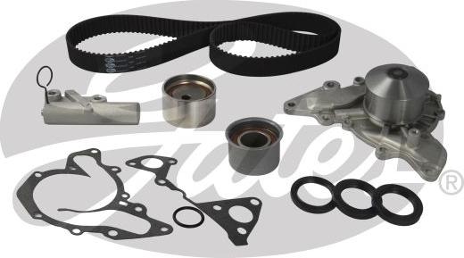 GATES TCKHWP287 - Set pompa apa + curea dintata aaoparts.ro